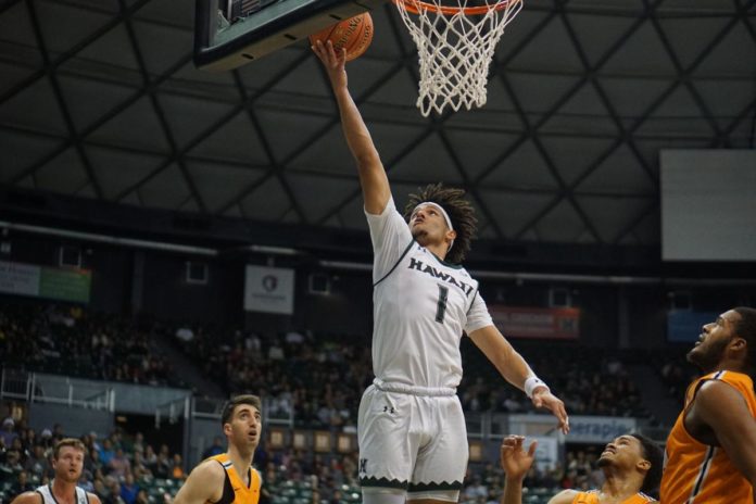 UTEP men's basket-ball big win at Hawaii