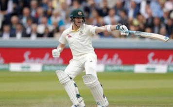 Steve Smith’s “catch of the Match” dismiss Kane Williamson. Steve Smith unbelievable "catch of the Match" to dismiss Kane Williamson