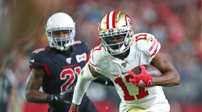 Kendrick Bourne and Kyle Shanahan 49 journey of Goofball to a gamer.