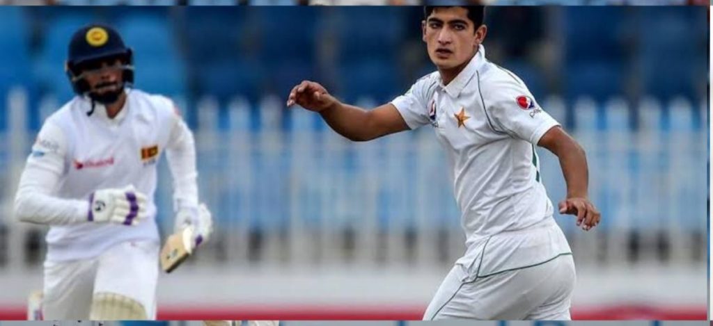 16-year-old Pakistani player Naseem Shah takes five wickets leads to win