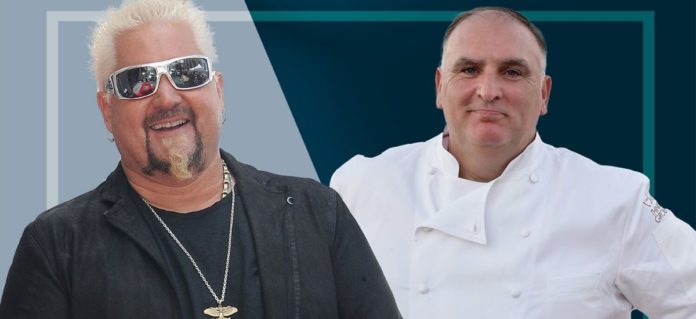 Guy Fieri and Jose Andres will play against each other in NBA celebrity game This is a good thing
