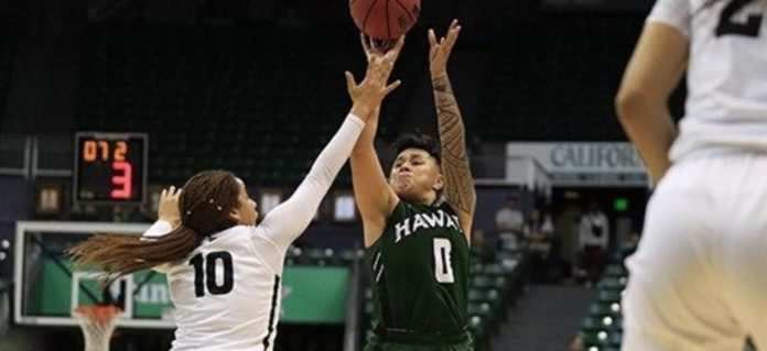 Rainbow Wahine basketball team continued it's hot outside shooting over Long Beach State