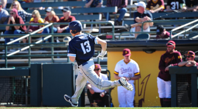 Villanova picked up a baseball for Arizona State University Villanova picked up a third baseball for Arizona State University early Saturday