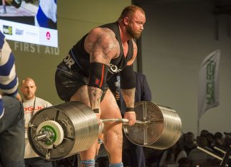 World Record Deadlift Set by Game of Thrones Actor Hafthor Bjornsson world record deadlift
