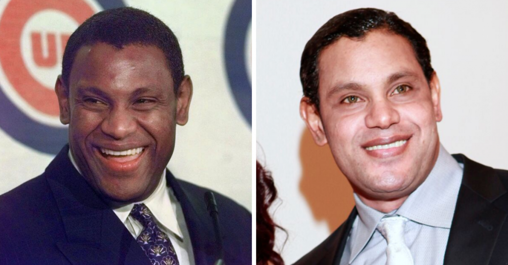 Sammy sosa before and after