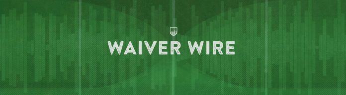 Fantasy Football waiver wire